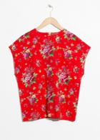 Other Stories Viscose Top - Red