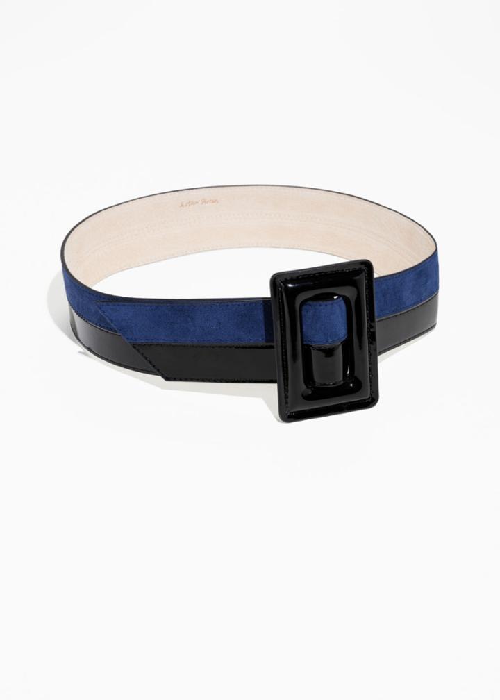 Other Stories Waist Belt - Blue