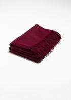 Other Stories Oversized Wool Scarf - Red