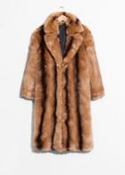 Other Stories Faux Fur Coat - Beige