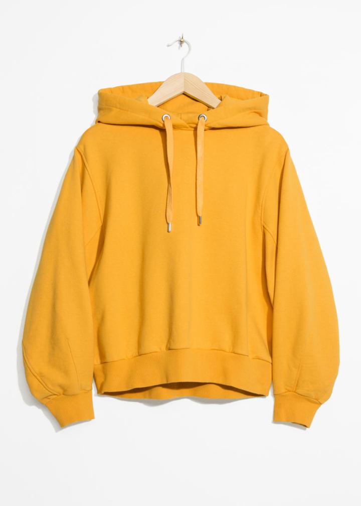 Other Stories Oversized Sweatshirt - Yellow