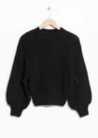 Other Stories Chunky Rib Knit Sweater