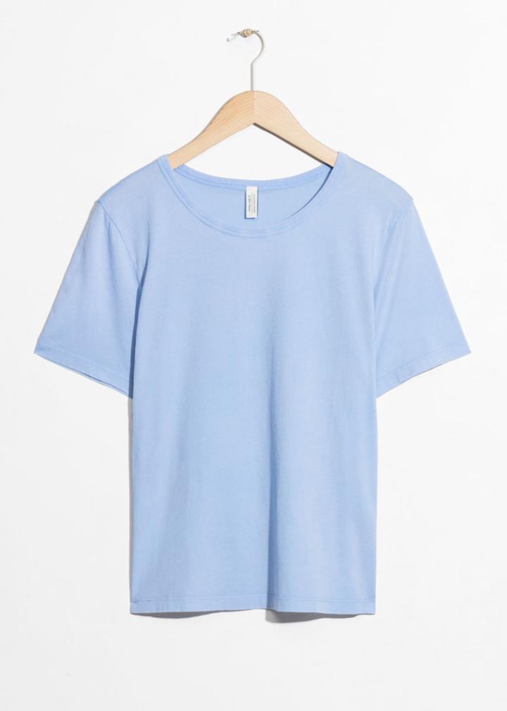 Other Stories Washed Out T-shirt - Blue