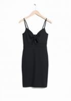 Other Stories Tie Detail Dress