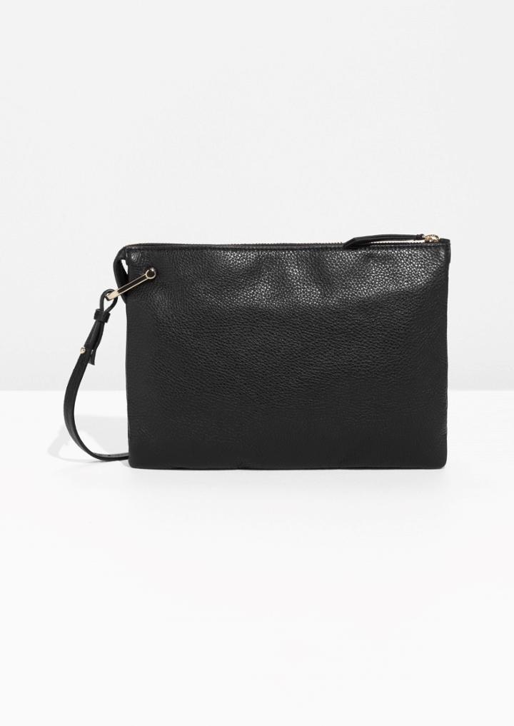 Other Stories Leather Bag With D-ring