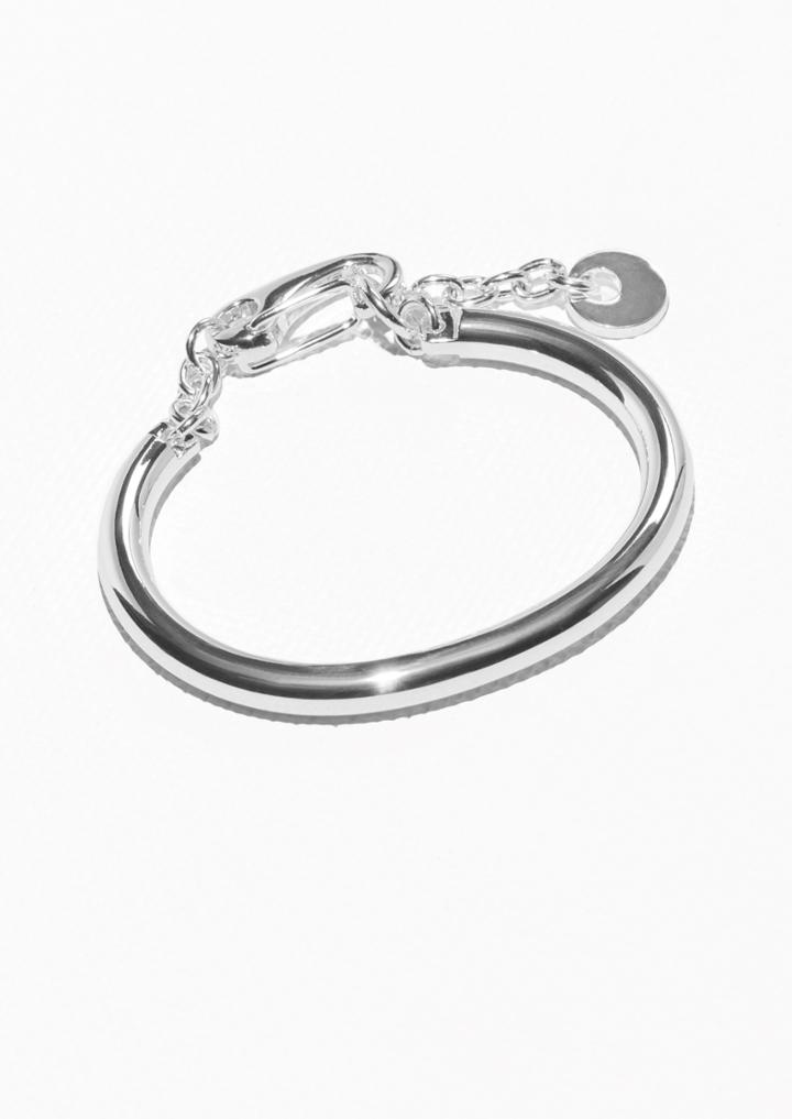 Other Stories Stiff Brass Cuff