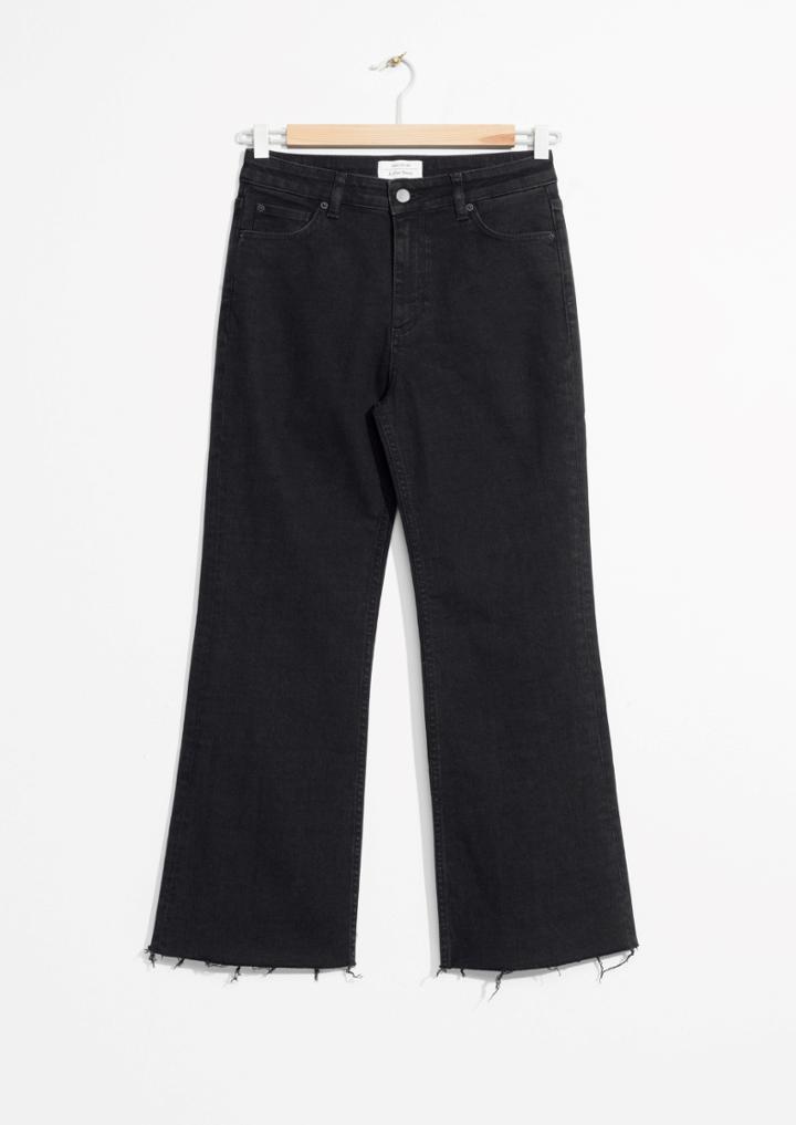 Other Stories Lace-up Denim Jeans