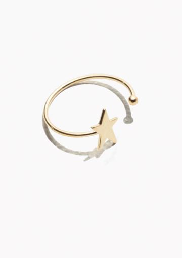 Other Stories Starlet Open Ring