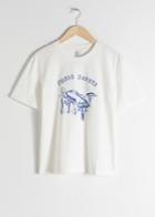 Other Stories Paris Safari Tee - White