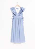Other Stories Frills And Ties Dress