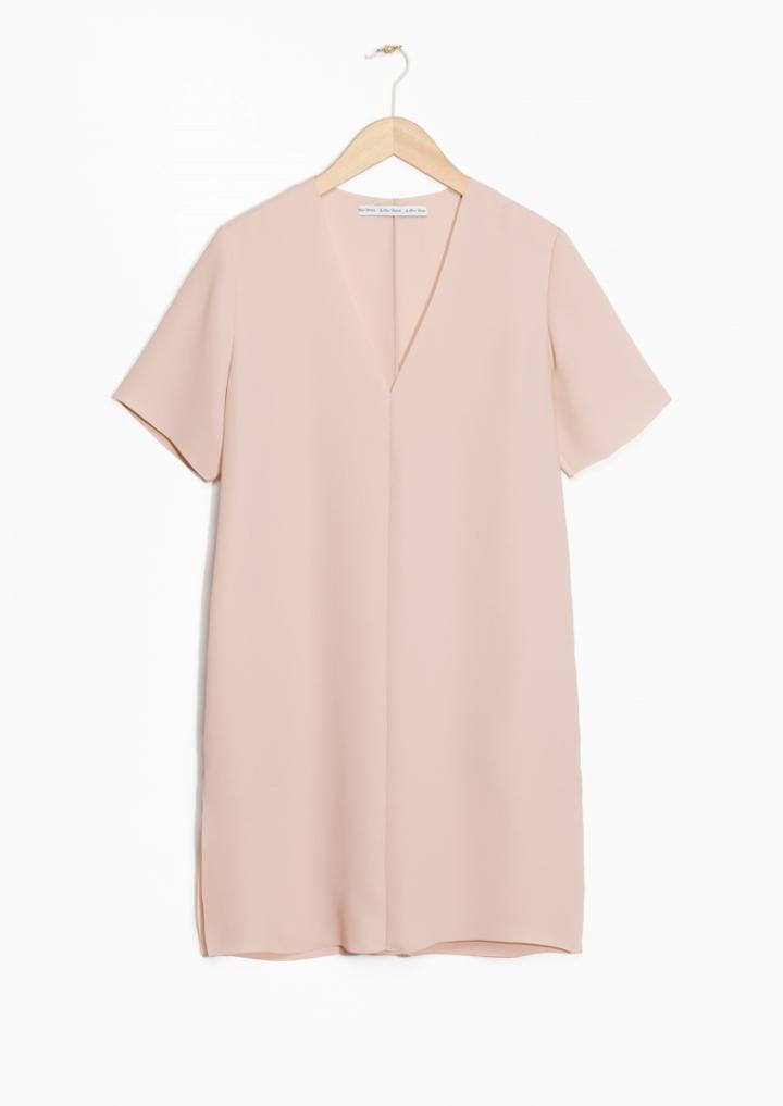 Other Stories V-neck Mini Dress
