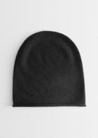 Other Stories Cashmere Knit Beanie - Black