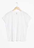 Other Stories Embroidered Relaxed Fit T-shirt - White