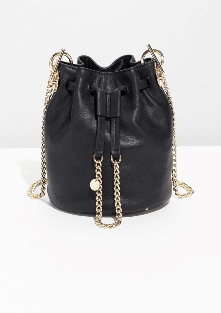 Other Stories Chain Strap Bucket Bag