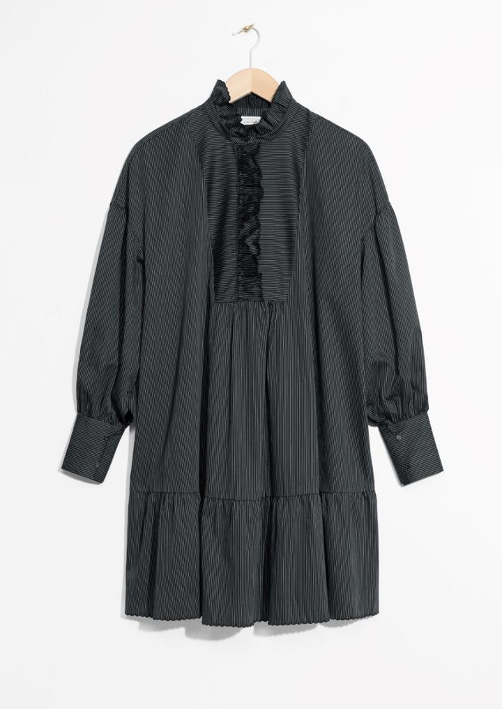 Other Stories Mini Stripe Cotton Dress