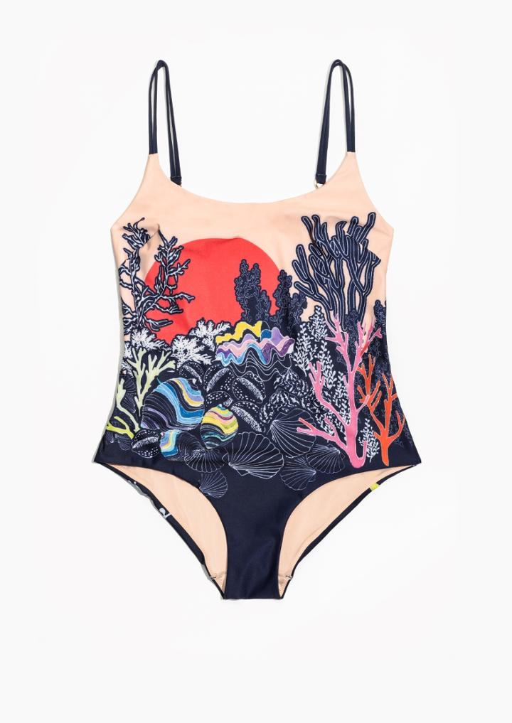 Other Stories Ocean Floor Swimsuit