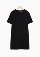 Other Stories Side Split Shift Dress