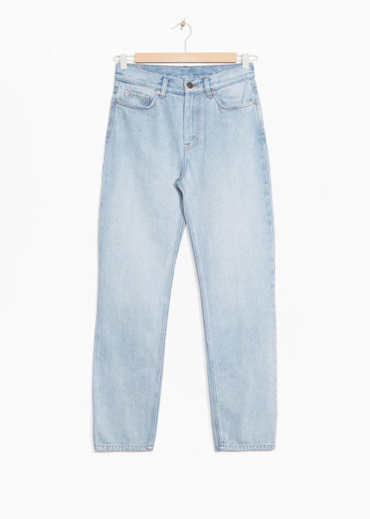 Other Stories High Waist Denim - Blue