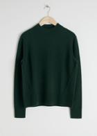 Other Stories Relaxed Fit Cashmere Sweater - Green