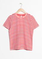 Other Stories Striped Tee - Red