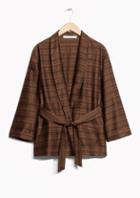 Other Stories Jacquard Relaxed Jacket