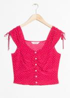 Other Stories Scoop Back Tank Top - Red