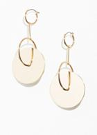 Other Stories Dangling Earrings - Gold