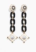 Other Stories Statement Chain Earrings