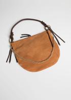 Other Stories Suede Hobo Tote Bag - Beige