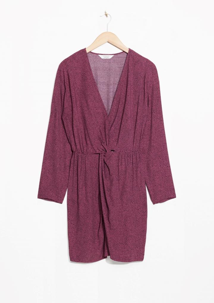 Other Stories Twist Knot Dress