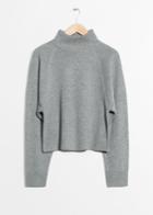Other Stories Raglan Sleeve Sweater - Grey