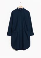 Other Stories Oversized Twill Shirt Dress