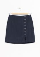 Other Stories Eyelet Mini Skirt