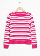 Other Stories Bateau Neck Top - Pink