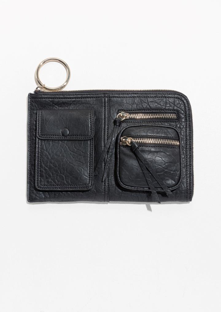 Other Stories Quad Pocket Clutch