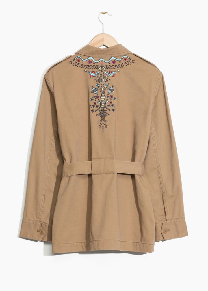 Other Stories Toms Military Jacket - Brown