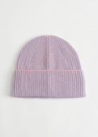 Other Stories Ribbed Wool Beanie - Blue