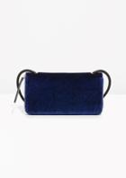 Other Stories Velvet Wallet With Strap