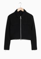 Other Stories Pointy Collar Jacket