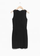 Other Stories Fold-over Dress
