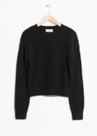 Other Stories Wool Blend Sweater - Black