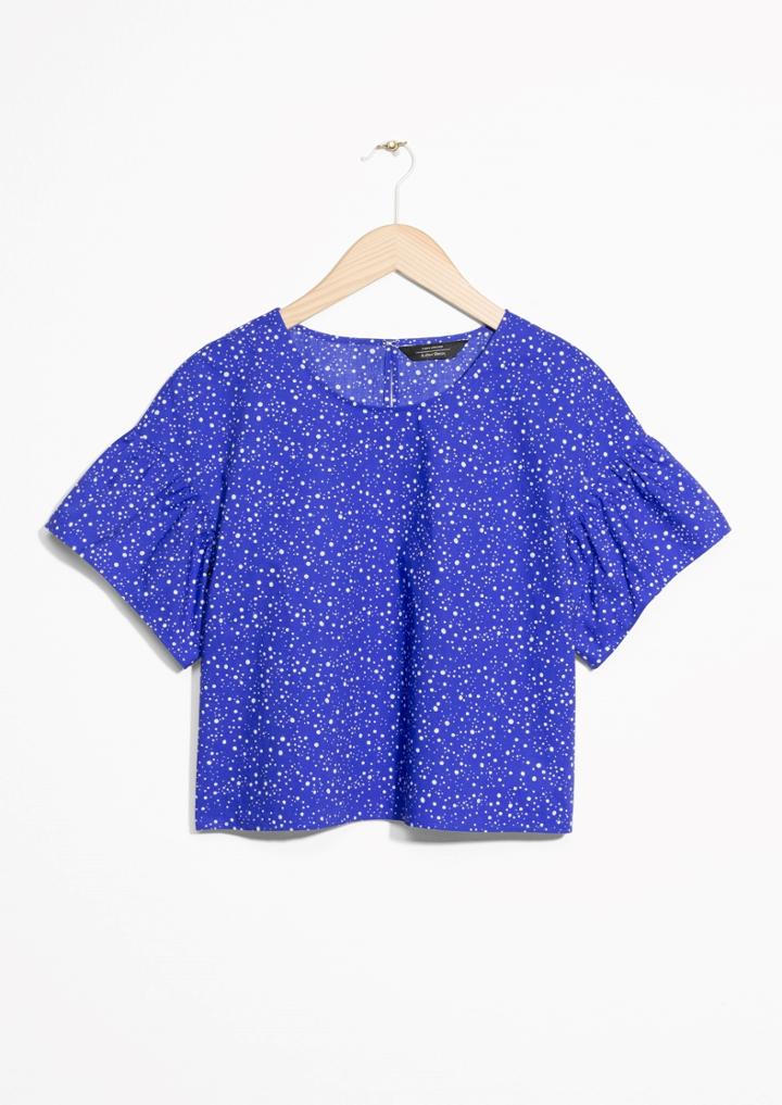 Other Stories Crop Blouse