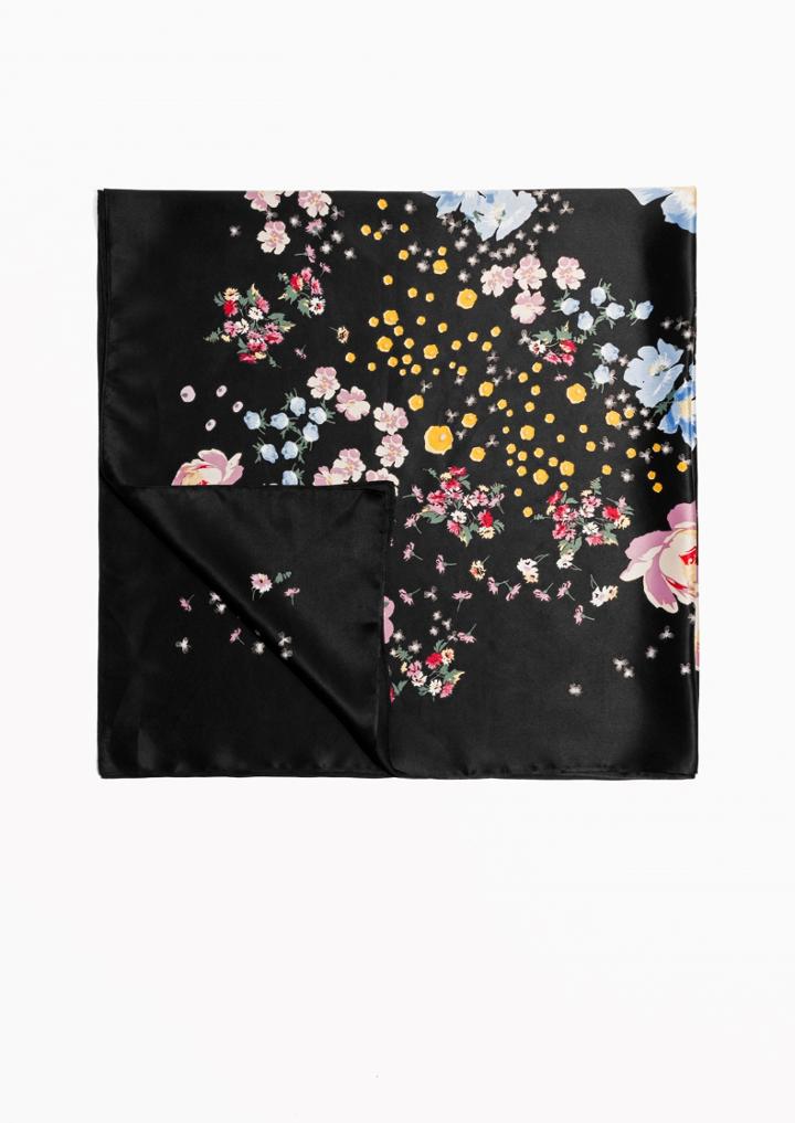 Other Stories Flowery Scarf