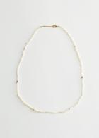 Other Stories Pearl Pendant Necklace - Gold