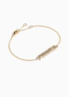 Other Stories Power Charm Bracelet - Gold