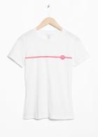 Other Stories Micro Patch T-shirt - White
