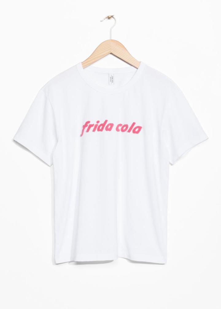 Other Stories Frida Cola Tee - White