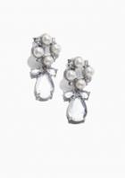Other Stories Gemstone Crystal Earrings