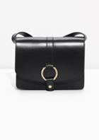 Other Stories Gold Ring Leather Bag