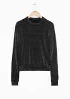 Other Stories Sparkling Merino Wool Sweater